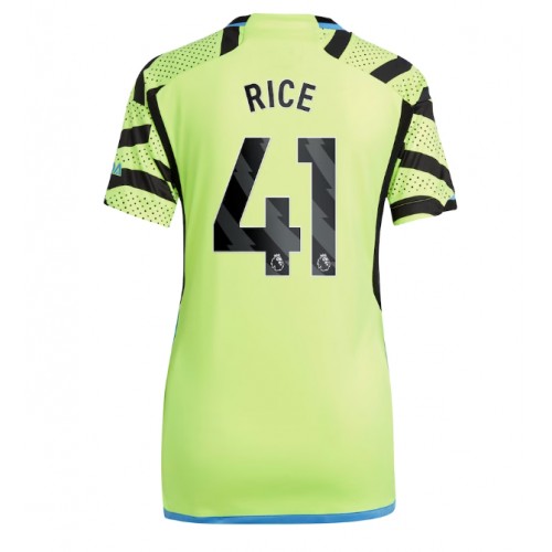 Maillot de foot Arsenal Declan Rice #41 Extérieur Femmes 2023-24 Manches Courte